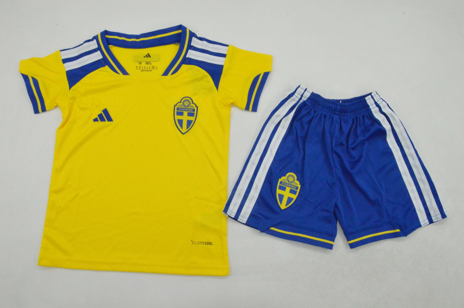Kids-Sweden 2026 World Cup Home Soccer Jersey